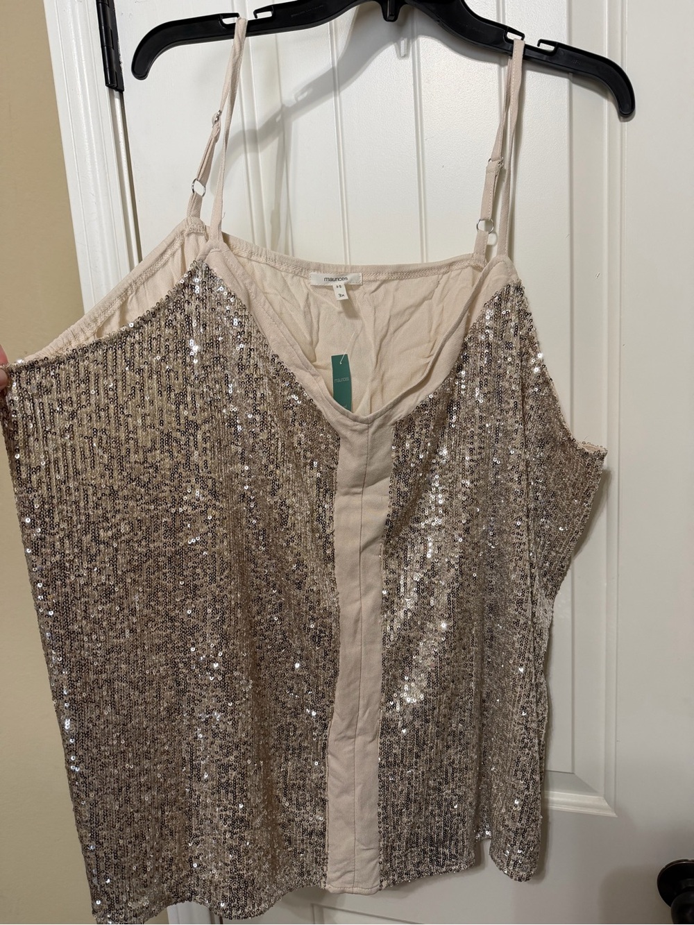 NWT- Maurice’s Sequin Cami